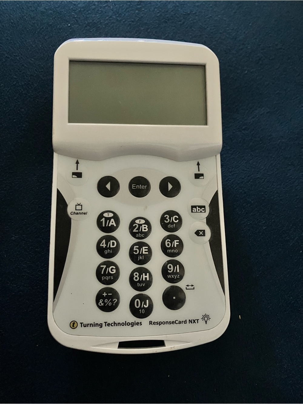 ResponseCard NXT White Student Remote